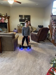 JB Reunited with his Hover Board